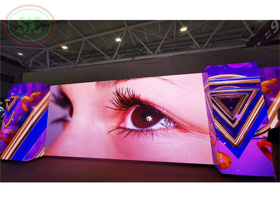 Красота 4K изображения в помещении P3 светодиодный стенный дисплей светодиодный дисплей литьевой алюминиевый шкаф 576 * 576 мм