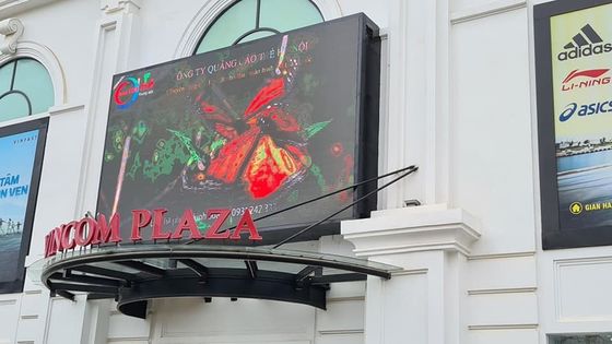 SCX LED P10 Наружные полноцветные светодиодные дисплеи 960 * 960 мм для фиксированной установки с высокой четкостью