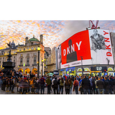 SCX Наружная реклама Мобильный светодиодный экран P6 Водостойкий монтированный