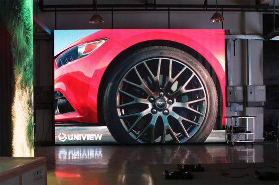 Крытый шкаф приведенный приведенный Плашк-бросания панели 500x500mm настенного дисплея p3.91 арендный алюминиевый для безшовного соединяя bac этапа видео-