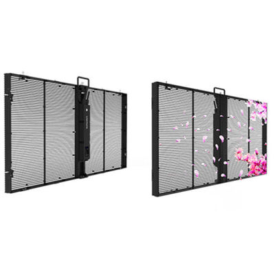 P3.91 Прозрачный светодиодный экран 100000 часов срок службы 1920-3840 Гц