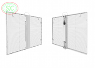 Черная или белая рамка для крытого прозрачного держателя дисплея СИД G3.91-7.82 легкого на стекле