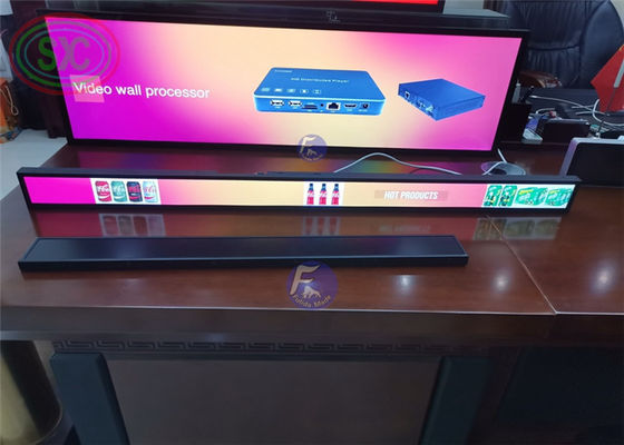 Прекрасный пич полный цвет P1.875 LED-экран 900x60 мм 800cd/Sqm Внутренний дисплей