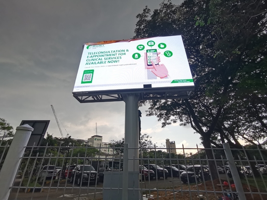 Nationstar Outdoor Full Color P10 LED дисплей для фиксированной установки водонепроницаемый и высокояркостный рекламный видеостень