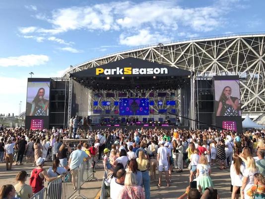 Доска экрана дисплея рекламы СИД полного цвета водоустойчивая исправленная на открытом воздухе P10 960x960mm