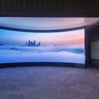 Крытая установка приведенная дисплея p4 128*256mm гибкая фиксированная привела видео- экран рекламы стены