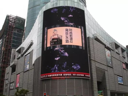 наружная p10 светодиодная видеостенка для наружной рекламы с конфигурацией пикселей с высоким разрешением и высокой контрастностью для воспроизведения
