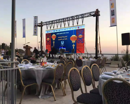 Внешний HD P2.976 Led Screen Rental Cabinets Die Casting Aluminum 3840Hz полноцветный светодиодный дисплей