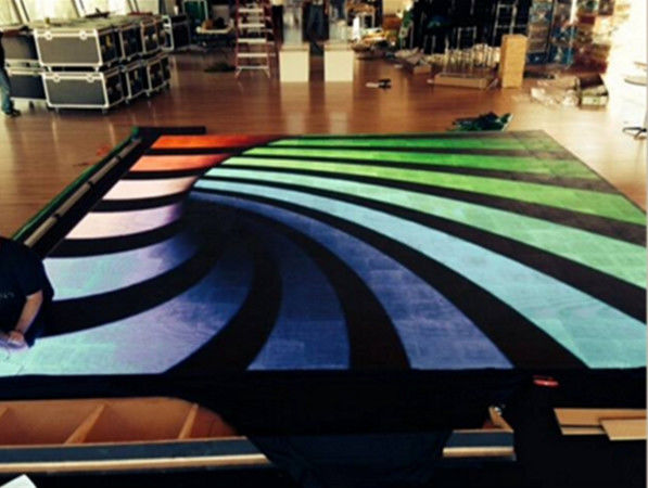 P1.9 Светодиодный модуль танцпола 250*250 / полноцветный светодиодный танцпол для диджеев SMD светодиодный видео танцпол