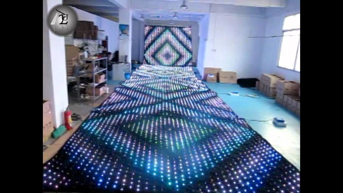 IP65 водонепроницаемая танцевальная площадка с светодиодным освещением 4,81 мм Пиксель 43222 точки/м2