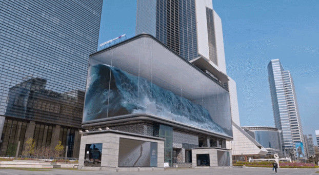 P2.5 Наружная реклама Полный цвет RGB LED Сплавленный алюминиевый экран Коммерческий 640x640 мм