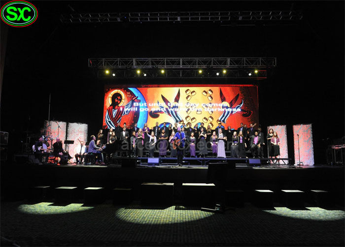 крытые пикселы приведенные дисплея предпосылки этапа/3.91мм привели дисплей полного цвета