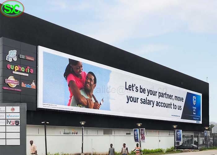 Высокое разрешение П10 рекламируя СИД полного цвета экранирует ИП65 водоустойчивое