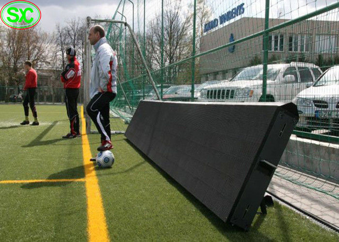 Стадион периметра рекламы видео- привел экраны дисплея с мягкой защищая маской