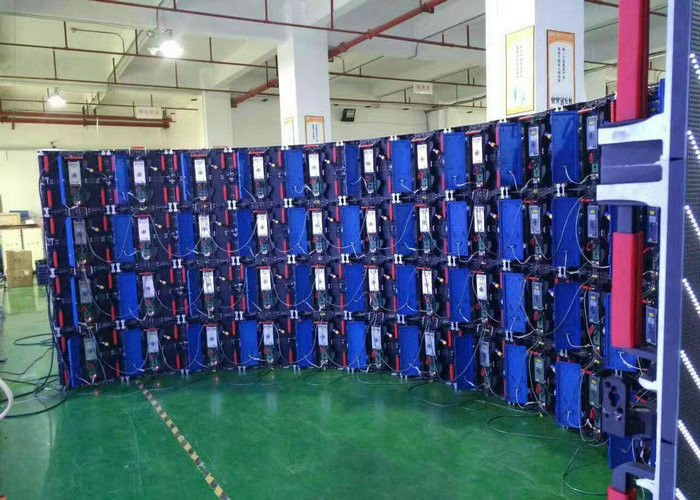 SMD2121 P2.5 Стандартный 500x500мм литой алюминиевый шкаф для внутреннего полного цвета Haning LED дисплей
