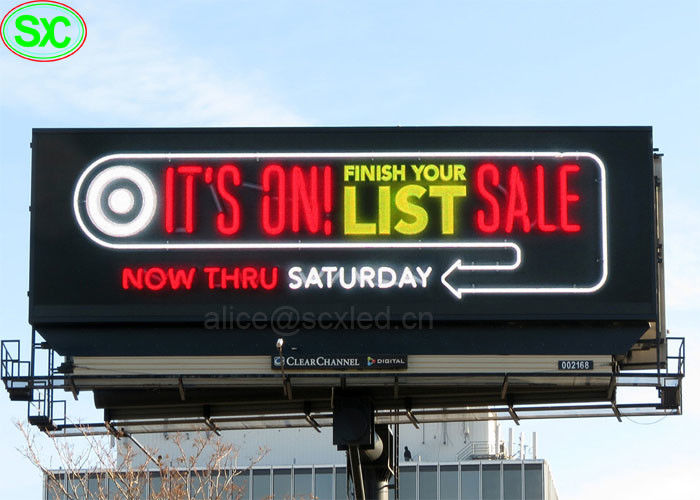 Ультра тонкий RGB P6 P8 IP65 привел афиши рекламы с гарантией 3-*Year