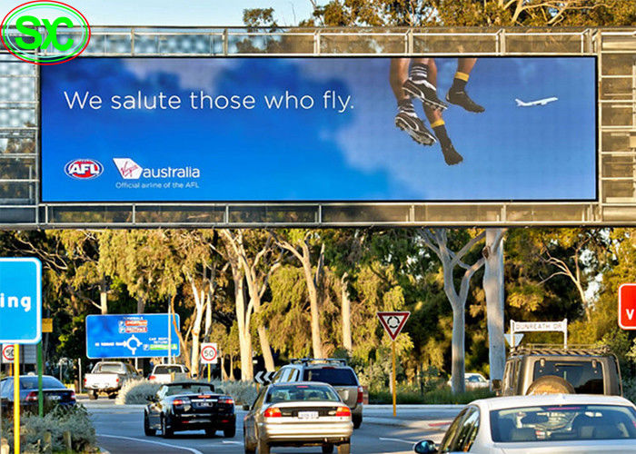 СМД П10 рекламируя экран дисплея СИД РГБ на открытом воздухе с Натионстар, энергосберегающим