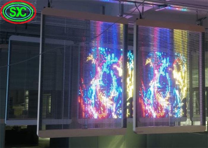 Аренда прозрачного светодиодного экрана для помещений, полноцветный, высокой яркости G3.91 - G7.8125 COB