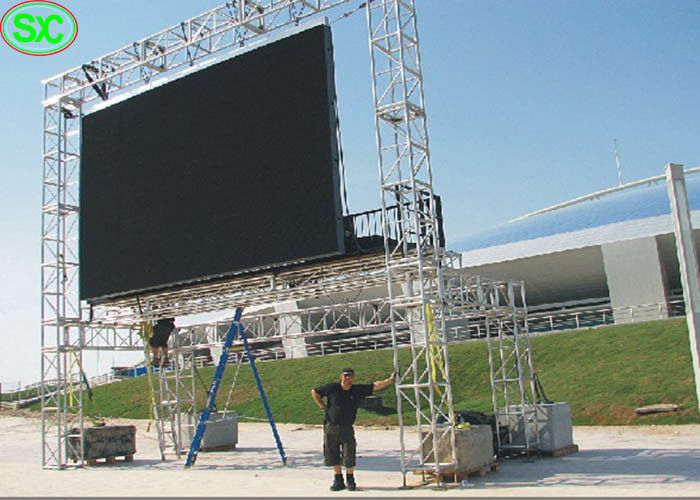 Гибкий полный цвет П4.81 вися дисплей СИД, арендная тонкая выставка привел экран