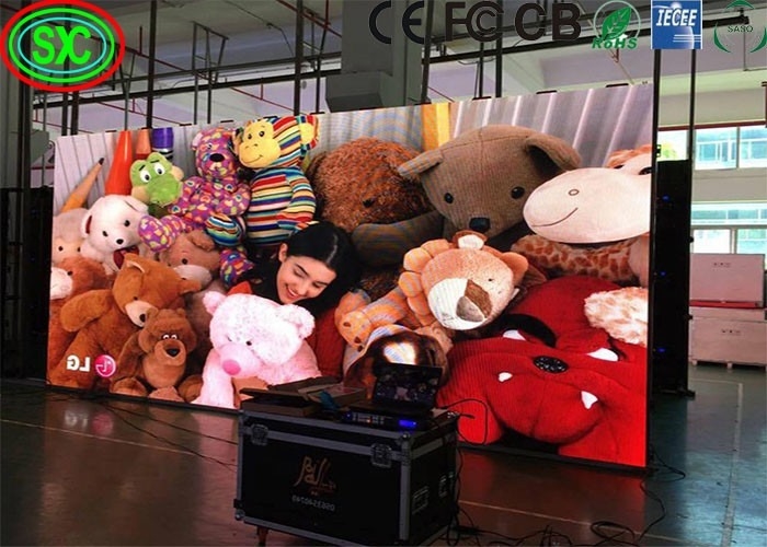 P2.5 SMD Indoor RGB LED Rental Screen HD Литой алюминиевый шасси, 3 года гарантии