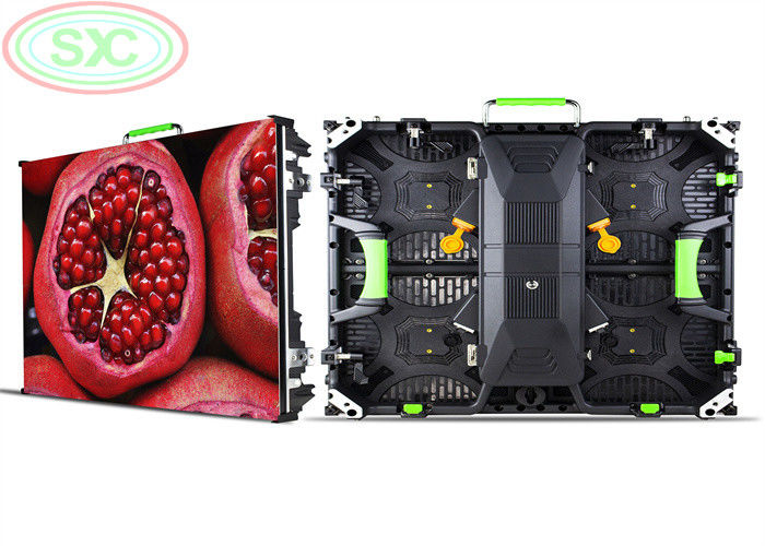 Полноцветный арендованный шкаф арендованный светодиодный дисплей P4 512 мм X512 мм 3 года гарантии