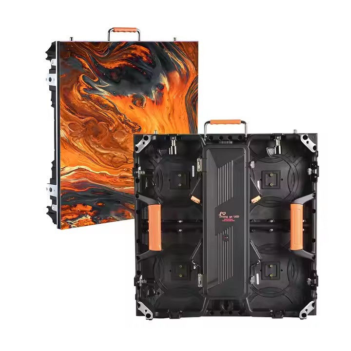 Наружная водонепроницаемая арендная установка Алюминий 25*250 мм P3.91 LED рекламный дисплей