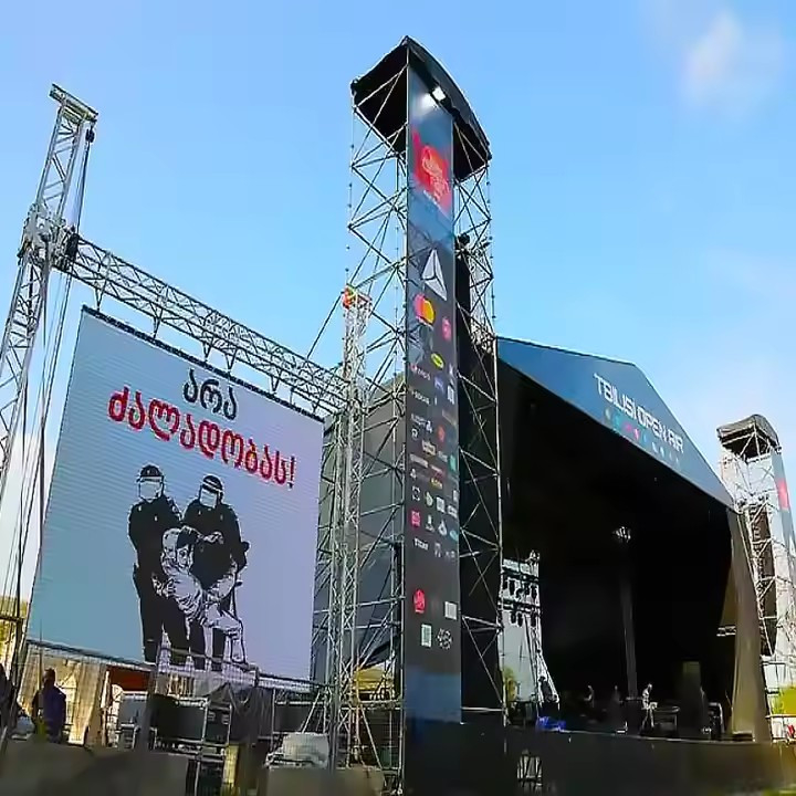 P4 Full Color Hanging LED Rental Screen, высокая яркость, 3 года гарантии