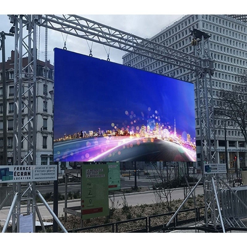 High Brightness Stadium LED Display with Pixel Resolution of 40000Pixel/sqm and Frame Rate of 60Hz