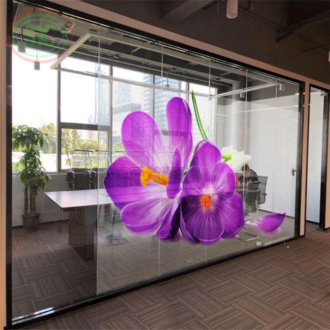 Ощутите будущее рекламы с нашим привлекательным и эффектным прозрачным светодиодным дисплеем