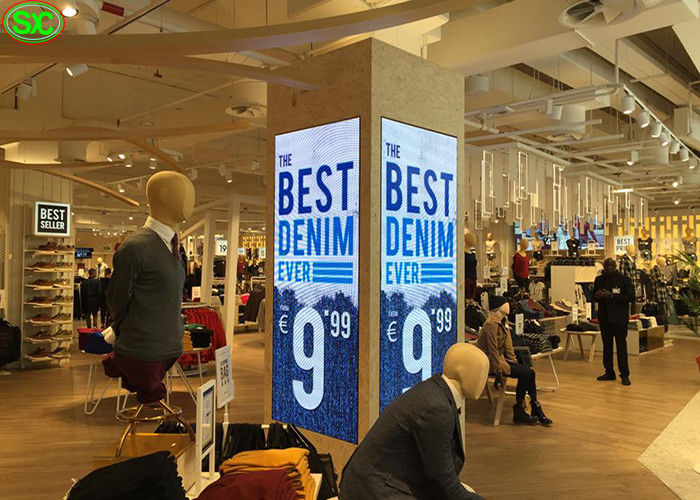 Тангаж приведенный экрана крытый 3мм предпосылки дисплея на открытом воздухе рекламы полного цвета ТВ