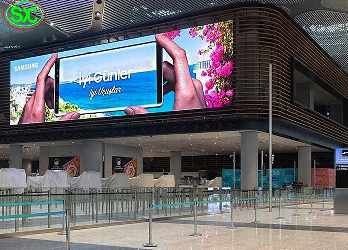 Светодиодное цифровое табло P16 высокой яркости с пультом дистанционного управления и контроллером Nova