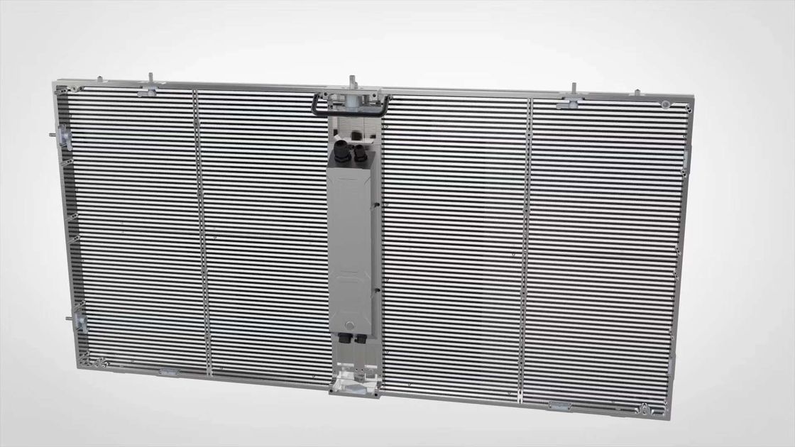 Прозрачная полноцветная светодиодная панель 3,91 мм для стеклянных навесных стен