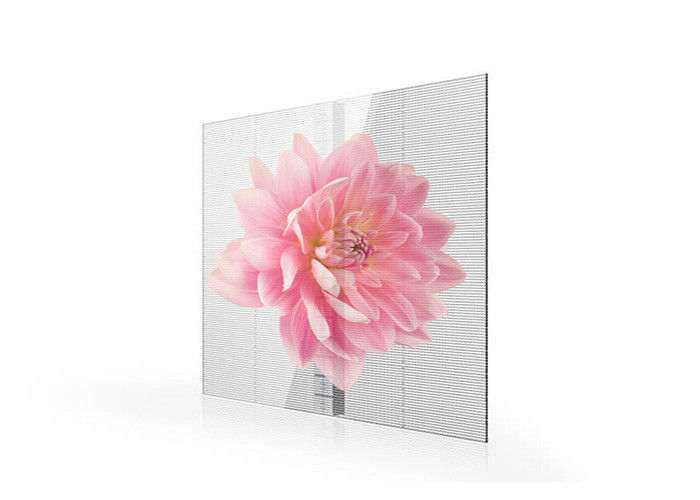 P3.91-7.82 Прозрачный светодиодный экран 1000x500 мм полный цвет 2000cd/кв.м