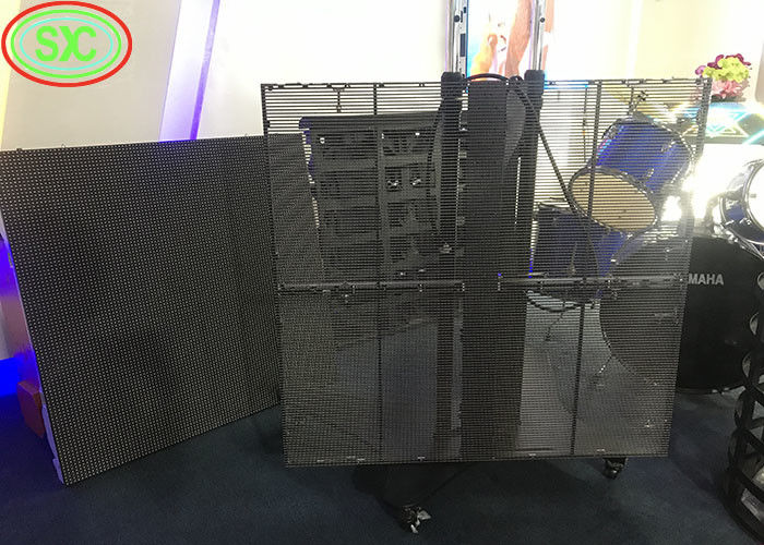 P3.91 Прозрачный светодиодный экран HD для рекламы в помещении