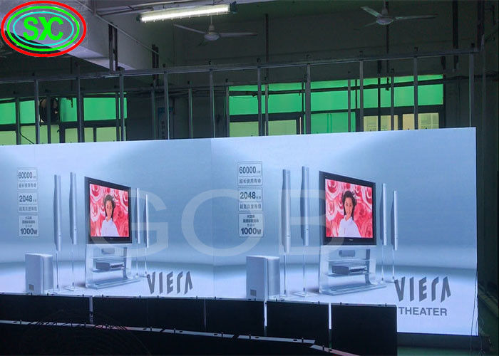 HD водонепроницаемая литая алюминиевая/железная коробка 1/30 Сканирование GOB P1.667 LED видеодисплейная панель