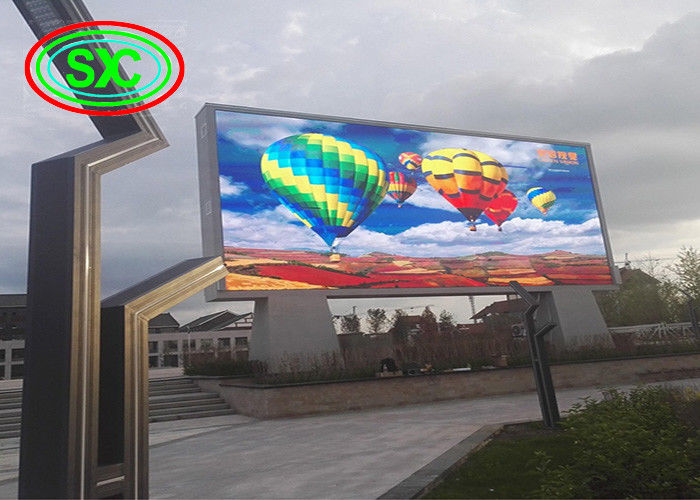 Железный дисплей СИД полного цвета П10 шкафа 960*960мм на открытом воздухе для Адверситинг