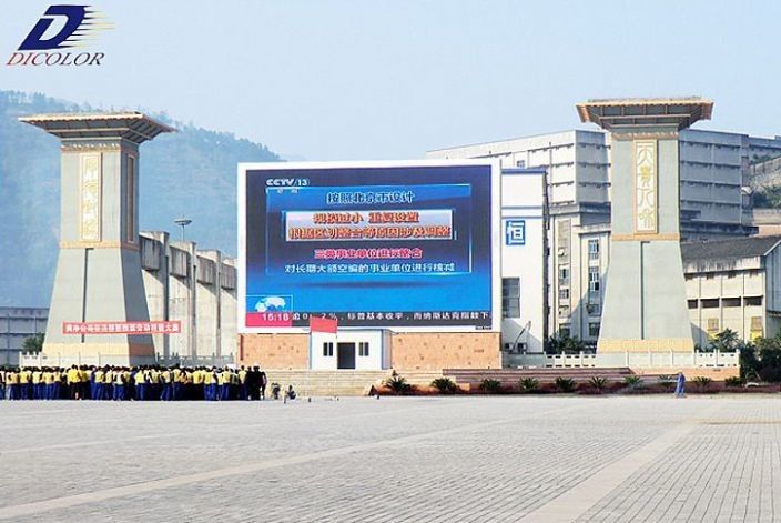 Ip65 делают p10 водостойким 960X960MM на открытом воздухе исправленное smd привело афишу экрана рекламы улицы