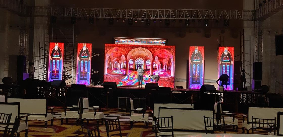 P2.5 Stage Rental Screen Indoor LED Video Wall Screen Рекламный дисплейный модуль