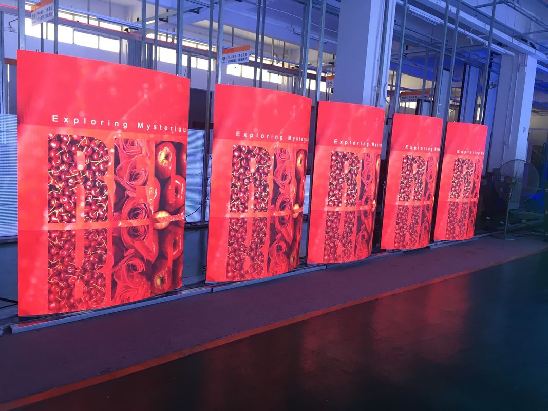 Полноцветная светодиодная вывеска 640 мм х 640 мм Коробка 40000 пунктов / квадратный метр