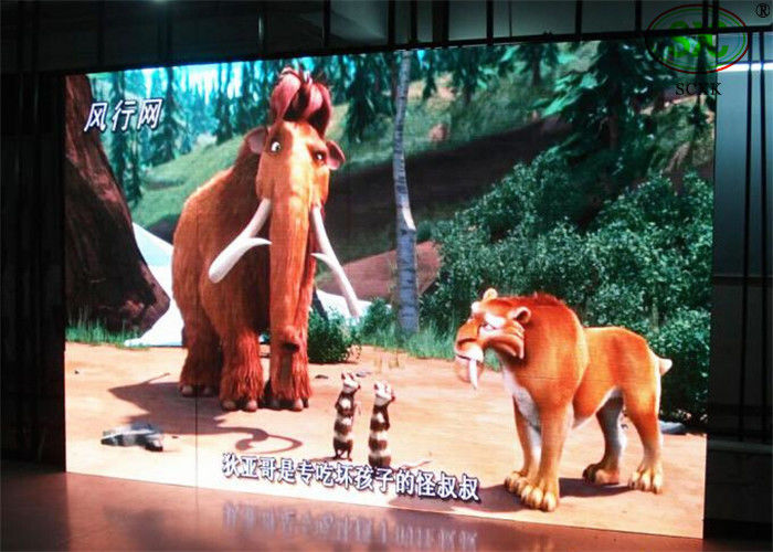 Яркий дисплей рекламы СИД цвета крытый с датчиком температуры, экраном водить TV