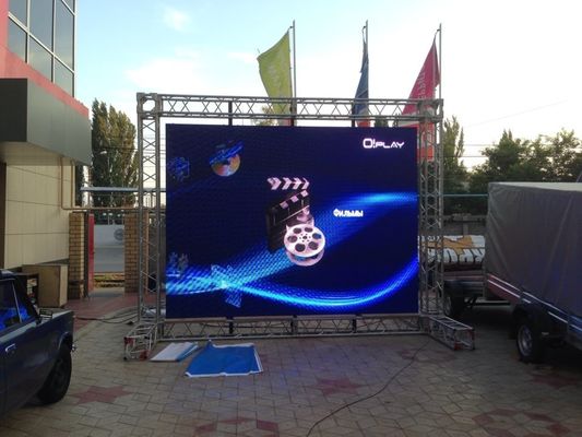 Хорошая цена P8 960x960 мм фиксированный рекламный видеоэкран SMD светодиодный дисплей с частотой обновления 3840 Гц онлайн