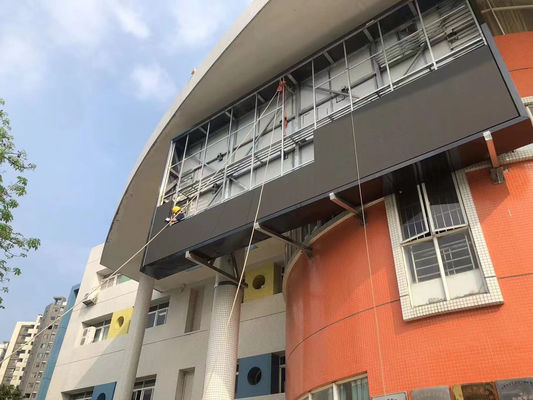 Видео hd экрана рекламы полного цвета лампы P10 водоустойчивое на открытом воздухе 960x960mm исправленное большое привело дисплей