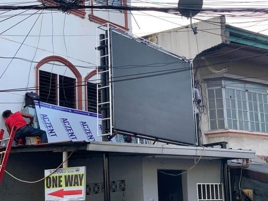 Экран СИД дисплея СИД полного цвета P10 SMD на открытом воздухе фиксированный