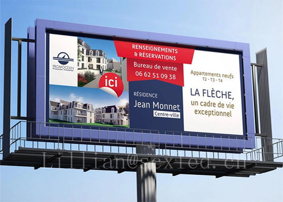 120° / 60° Угол просмотра светодиодные рекламные щиты с частотой обновления 3840HZ