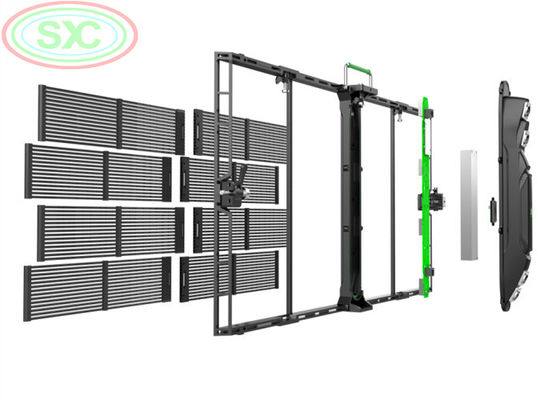 Метод управления полупрозрачным светодиодным дисплеем со средним временем безотказной работы 1000 часов