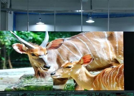 Хорошая цена Крытый полноцветный светодиодный экран СМД1515 П1.923 установил ультравысокое определение стены онлайн