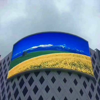 П10 фиксированный светодиодный дисплей электронный СМД полноцветный рекламный на открытом воздухе экран СИД