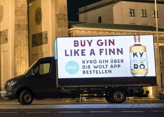 Хорошая цена Мобильный умный на открытом воздухе экран P8 приведенный зафиксированный на фургонах IP65 водоустойчивых онлайн
