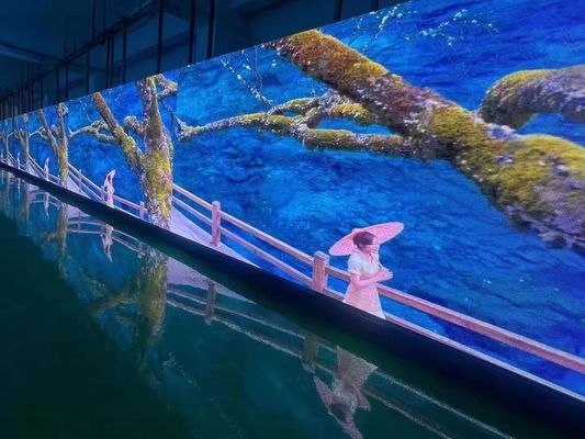 На открытом воздухе стена RGB СИД P3.91 видео- рекламируя арендный дисплей СИД