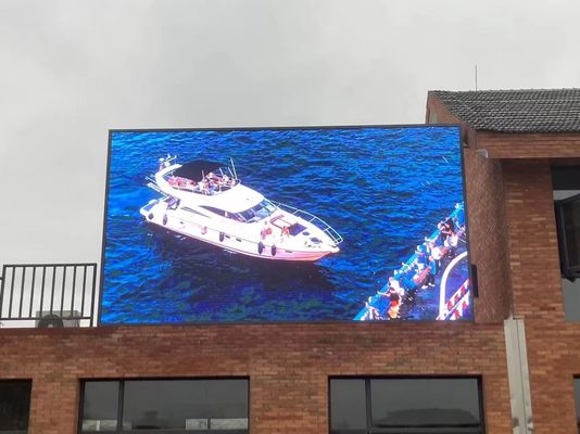 Водонепроницаемый светодиодный экран P6 для использования вне помещений с частотой обновления 1920 Гц